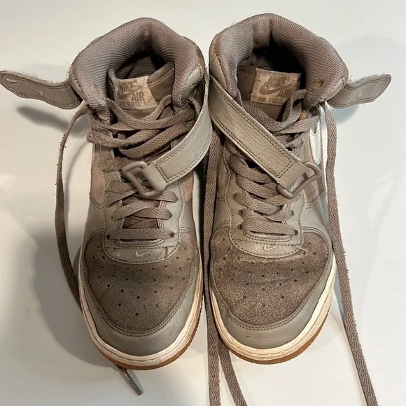 Nike Air Air Force 1 High Top Shoes, 7Y