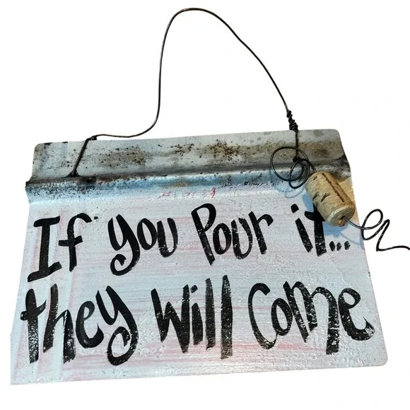 Vintage Inspired  Metal Sign