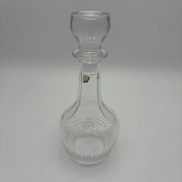 Crystal‎ Taille France Lead Crystal Beverage Whiskey Decanter With Stopper MCM