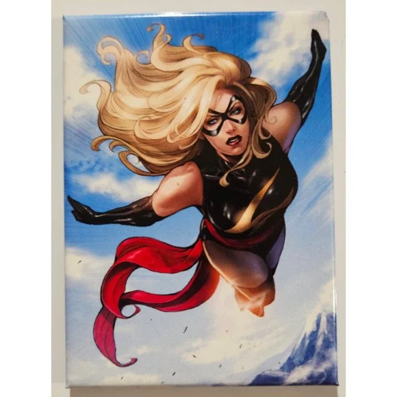Ms Marvel Comic Book Magnet Marvel Comics‎
