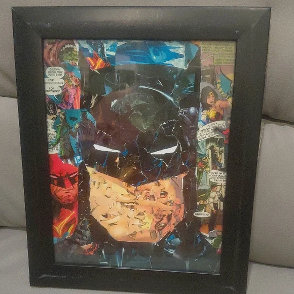 BATMAN COMIC WALL ART