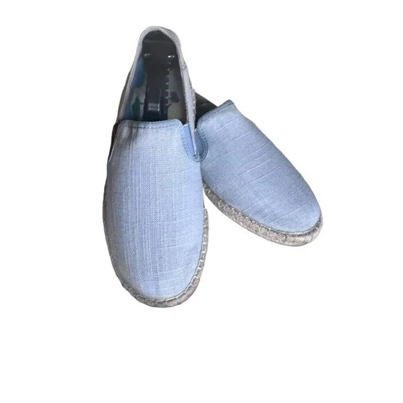 Olukai Pa'a Kapa Women's Linen Espadrilles sz 6 slip on