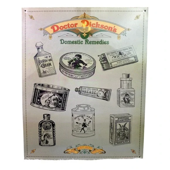 Quack Medicine‎ Metal Sign Advertising Kitchen Man Cave Wall Decor