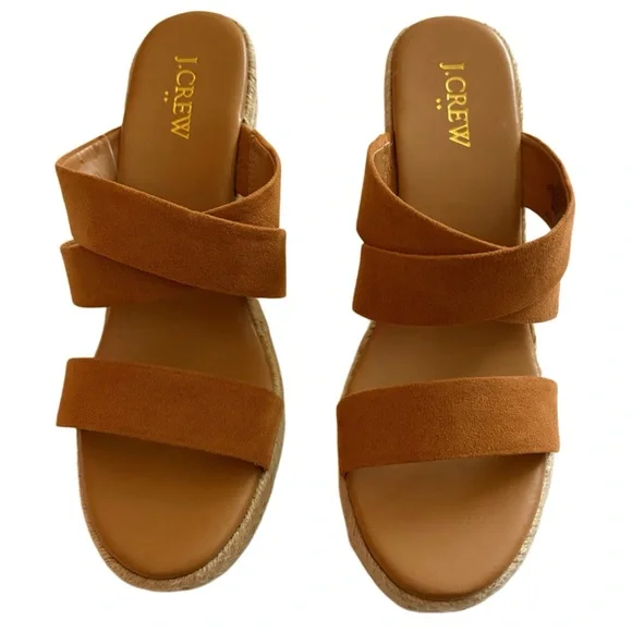 J. Crew Women's Brown‎ Suede Sandals