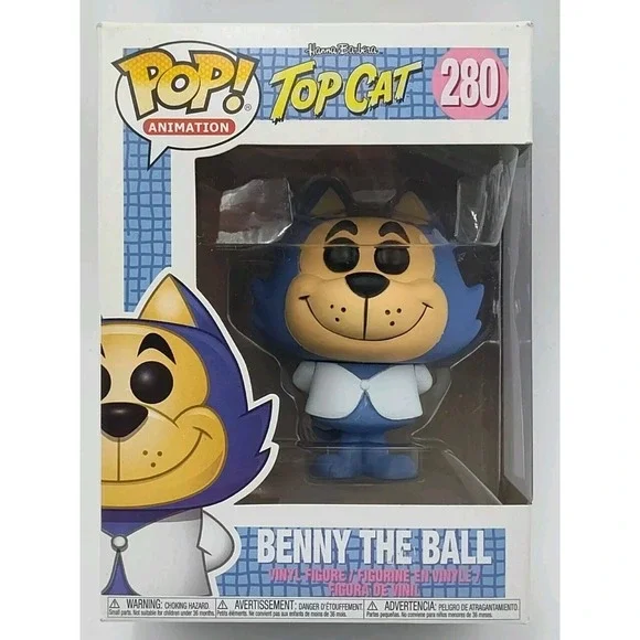 POP! Funko Hanna Barbera Top Cat Benny The‎ Ball 📸SEE PICS📸