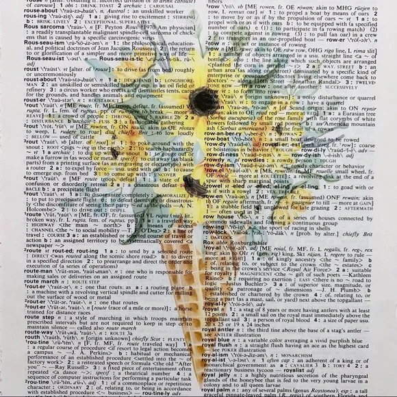 Dictionary Art Print Sunflower Bouquet Waffle Cone, Vintage Art Print