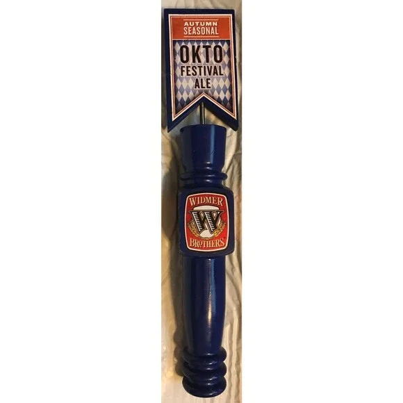 Okto Festival Ale Autumn Seasonal Widmer Brothers ~  Bar Tap Handle