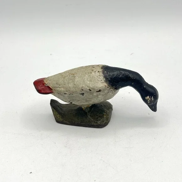 Vintage Wilton Cast Iron Canadian Goose Figural Bottle Opener 1940s Hunting