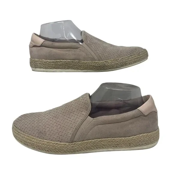 Dr Scholls Espadrilles Loafers Flats Womens 11M Light Pink Saturday Slip On Shoe