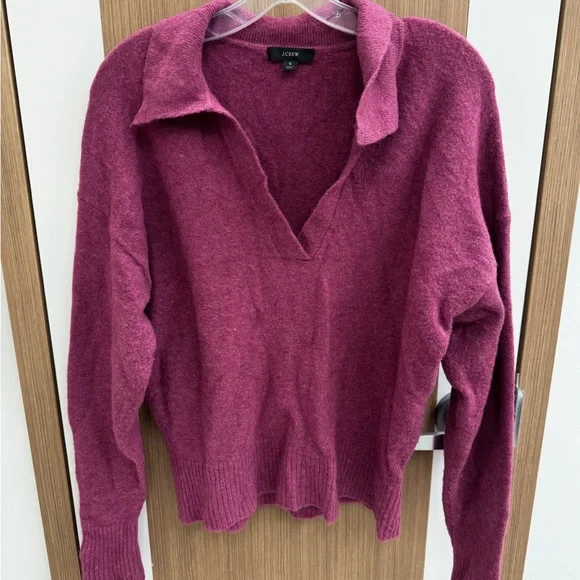 J. Crew‎ Collar Alpaca Wool Blend Women's Sweater