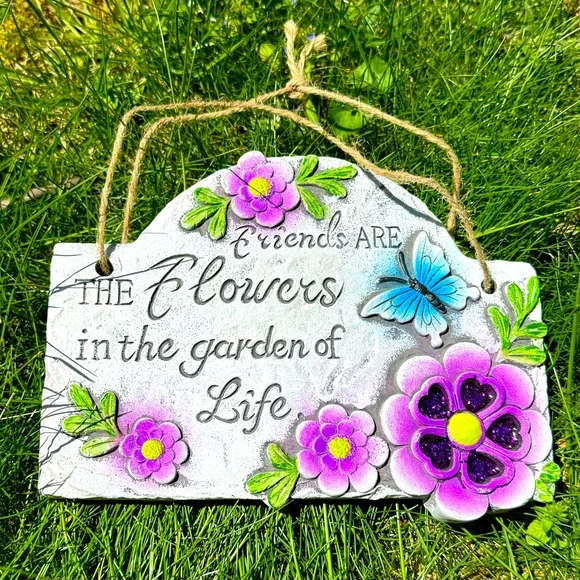 Garden Plaque 5/$25
