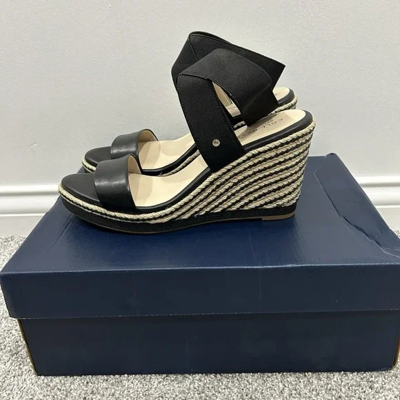 Women's‎ Cole Haan Cloudfeel Comfort Slip On Espadrille Wendge 9.5