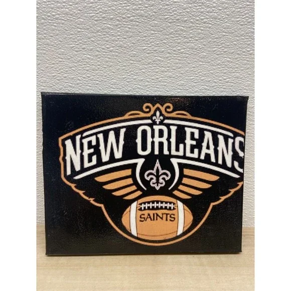 NFL New Orleans Saints Painting Logo Sign Wall Decor