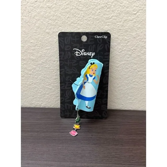 Disney Alice in Wonderland Dangling Tea Cups Claw Hair Clip