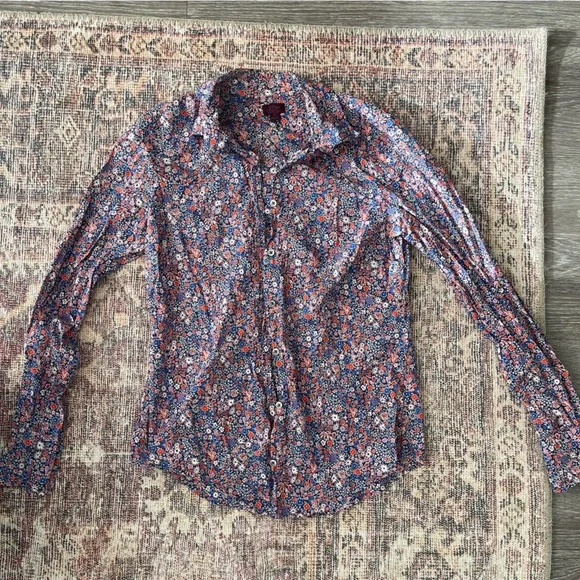 J. Crew Floral Button Up Shirt