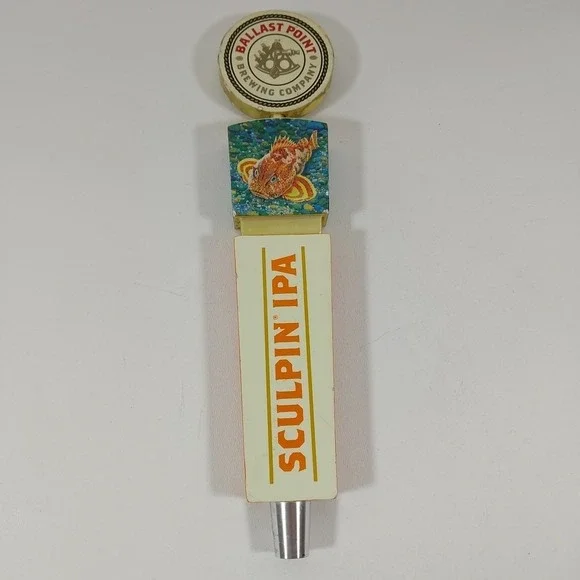 BALLAST POINT - SCULPIN IPA - BEER TAP HANDLE  Man Cave‎ Brew