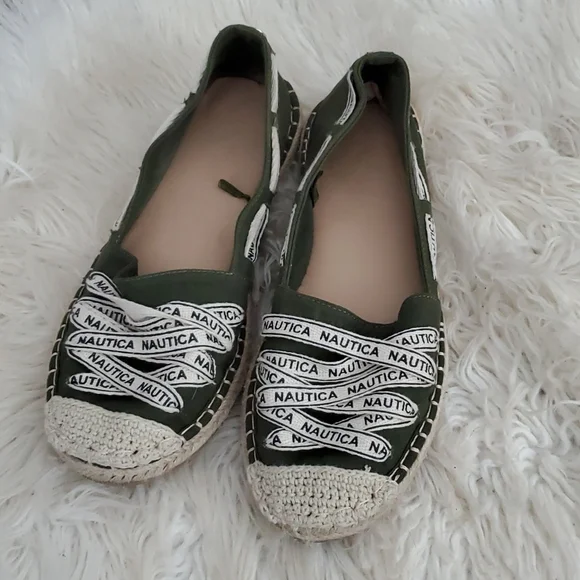 Nautica Women’s Malor Ribbon Espadrill Flats