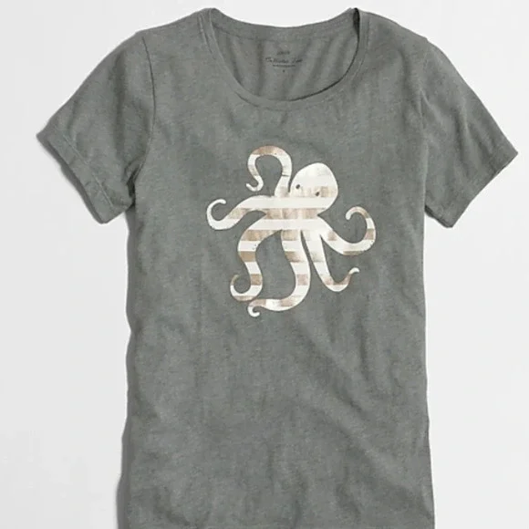 J.Crew | Octopus Tee | Size S