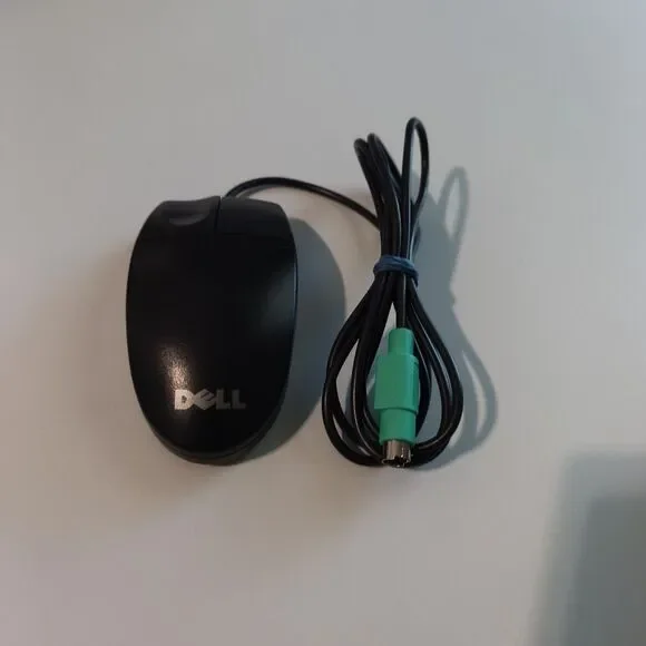 Dell Logitech M-S34 roller ball PS2 MS34 Vintage Mouse