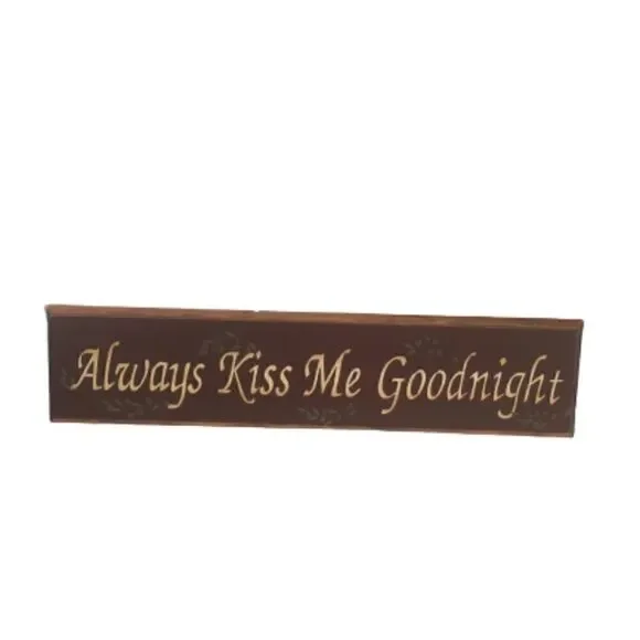 Vintage Hand-Letter Painted Sign Size 24