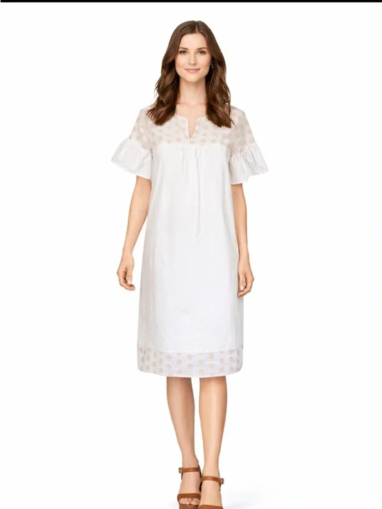 J. Crew cream dress new nwt 0p