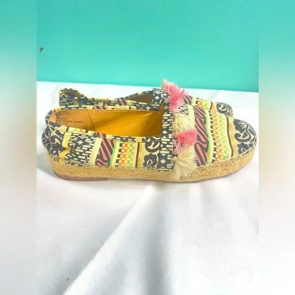 Croma vintage multicolor espadrilles‎ size 9 1/2