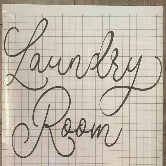 Laundry Room Decal 12 x 12