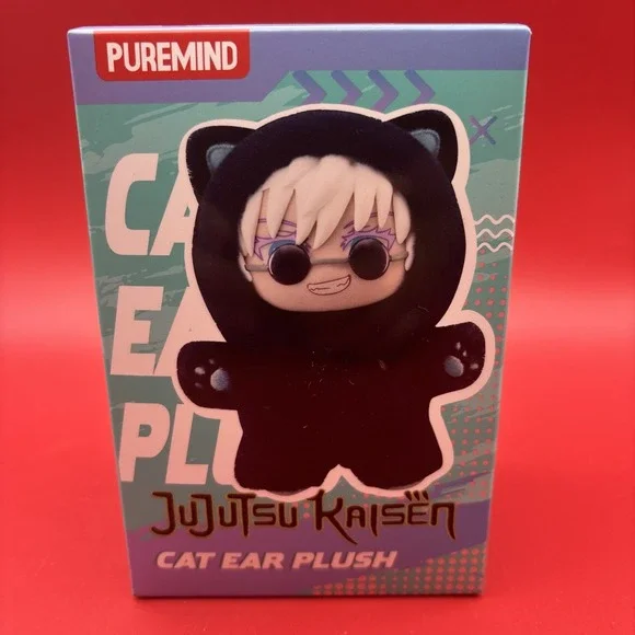 puremind x  jujutsu kaisen jjk cat ear plush blind box