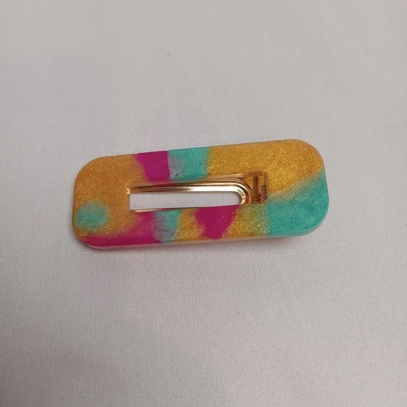 5/$25 Handmade Multicolor Hair Clip