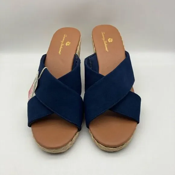 NWT Tommy Bahama Stasey Espadrille Wedge Sandals Size 9M