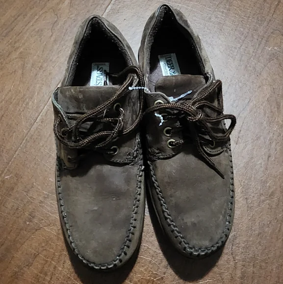 Deer Stags Men's Dark Brown Boat Shoes