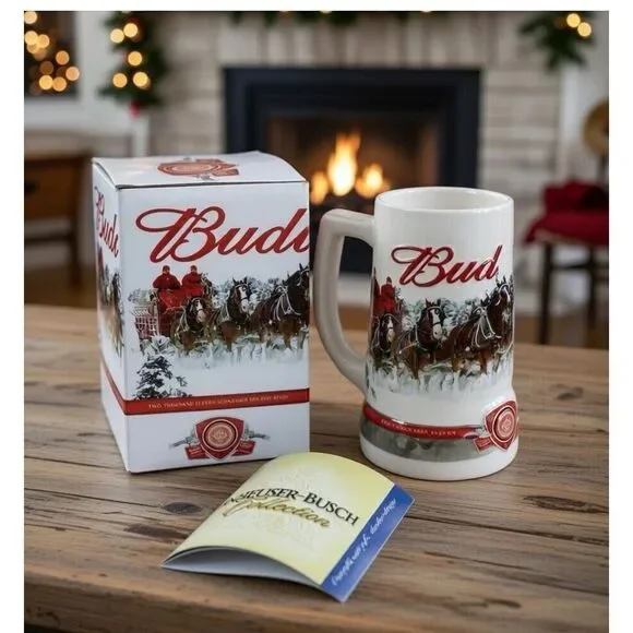 Budweiser Holiday Stein Collection 2011 