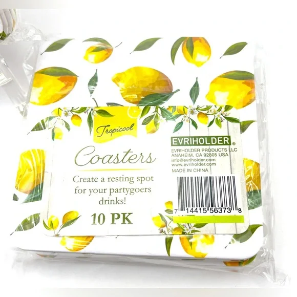 Evriholder Reusable Cardboard Coasters