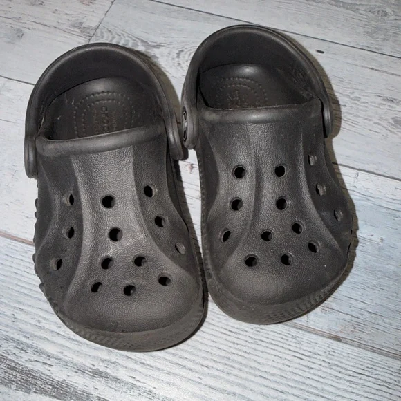 Kids Black Crocs