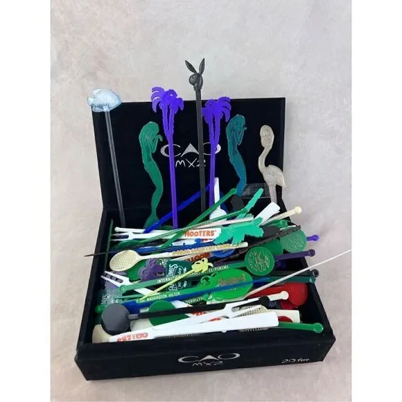 Vintage Swizzler Lot
