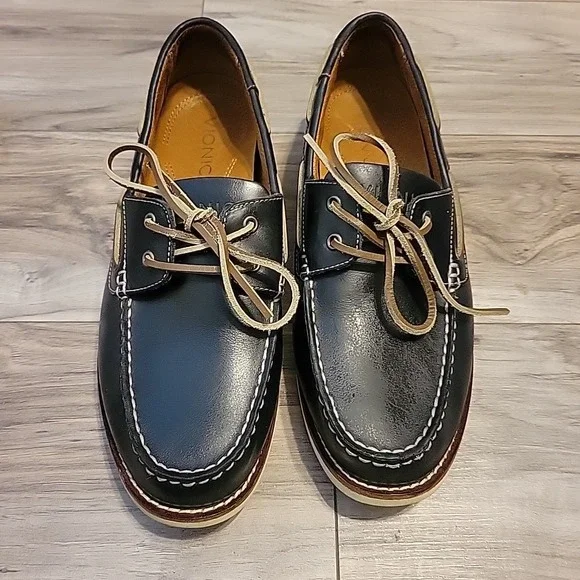 Vionic Loafer Boat Shoes Mens Size 10‎ Blue Lace Up Shoes