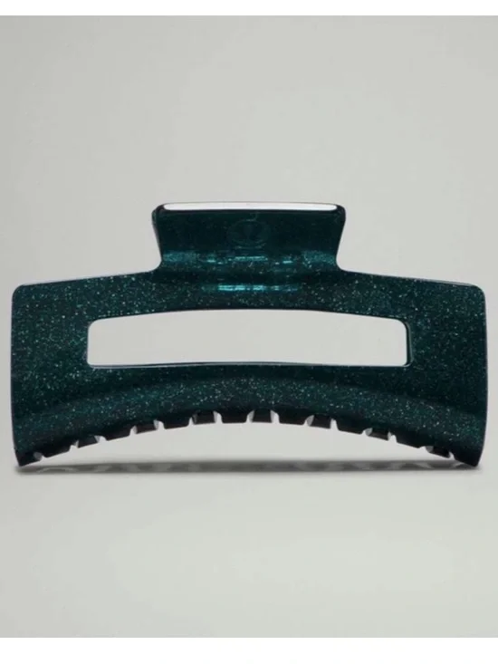 Lululemon Extra Large Storm Teal Claw Hair Clip