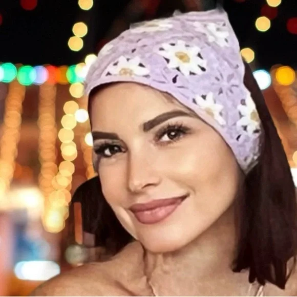 Lilac bandanna New
