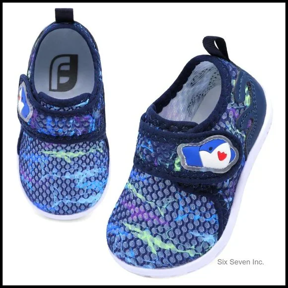 Lightweight Quick-Dry Water Shoes Barefoot Swim Sandals for Toddlers Beach Pool
