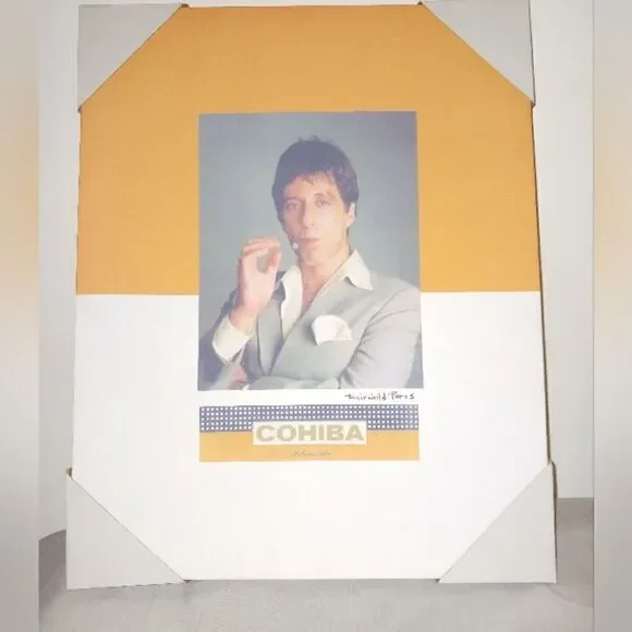 Tony Montana Scarface Canvas Frame