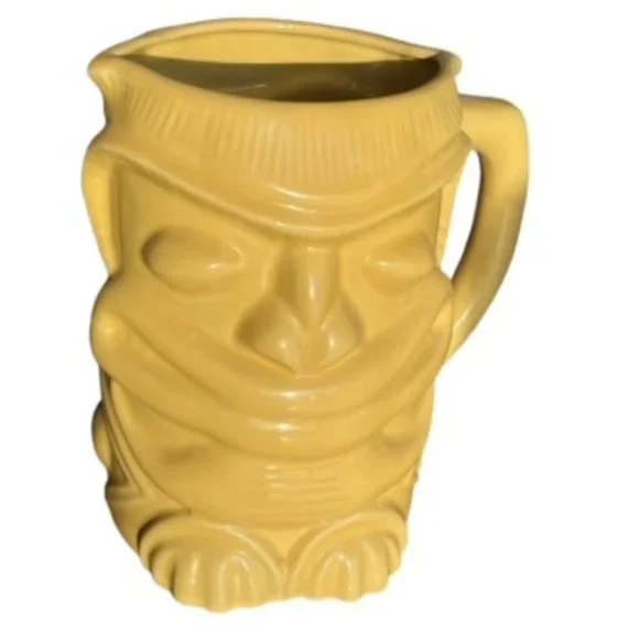 Large Tiki Pitcher