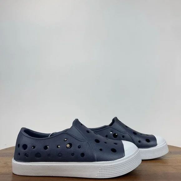 New Little Kids Harper Canyon Navy Blue‎ Water Slip On Sneakers Shoes Sandals 10
