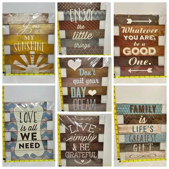 Rustic Inspirational Wall Decor (198)