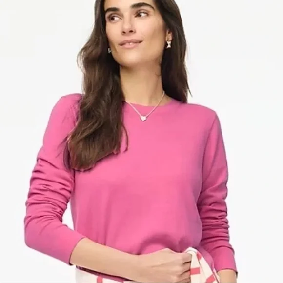 J. Crew Pink Teddie Sweater