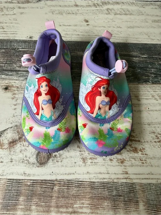 DISNEY Princess Ariel Swim SHOES Water SHOES Sz 11/12