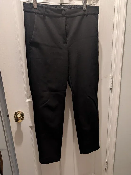 J.Crew Cameron Pant, Black - 8
