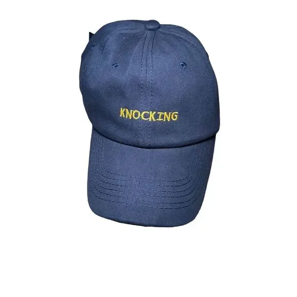 Unisex Navy Blue Baseball Cap with 