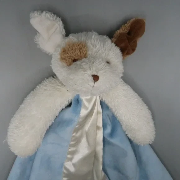 Bunnies By The Bay Best Friend Skipit Dog Lovey Satin Like Trim Security Blanket
