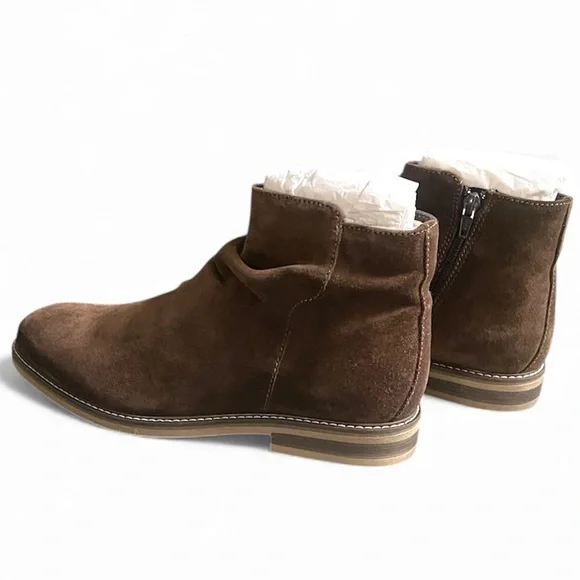 Alfani Men's Dark Brown Suede Boots