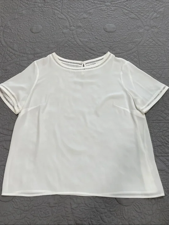 J. Crew White blouse M